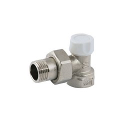 Секретен вентил за радиатор, ъглов - 1/2“ М/Ж